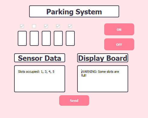 Smart Parking UI